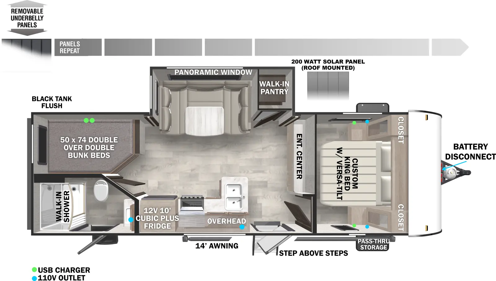 X Lite 241BHXL - DSO Floorplan